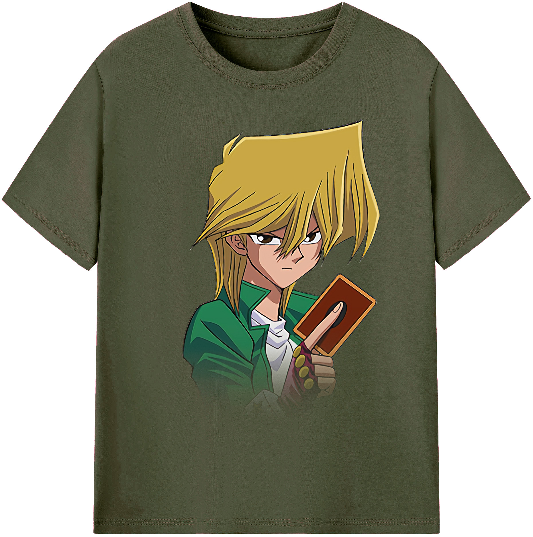 （画像用） 遊☆戯☆王 Yu-Gi-Oh! 綿100％ メンズ半袖Tシャツ｜肌触りやわらか＆通気性